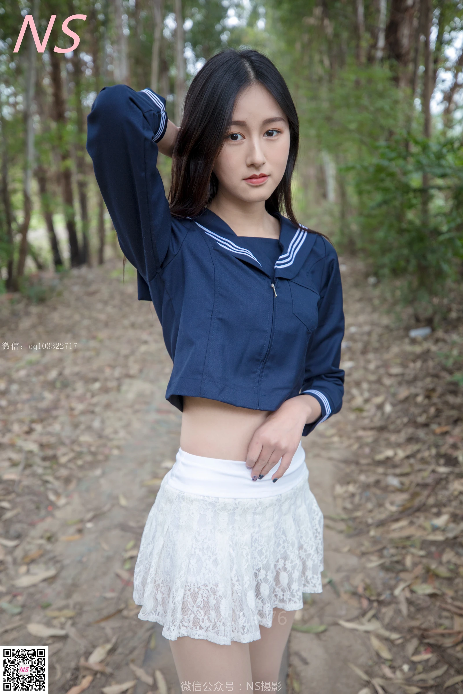 纳丝摄影-北北-制服肉丝超短裙-[76P-497MB]-3.webp